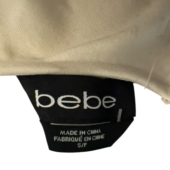 Bebe Lace up Detail Midi Dress-Dawn - Picture 6 of 6